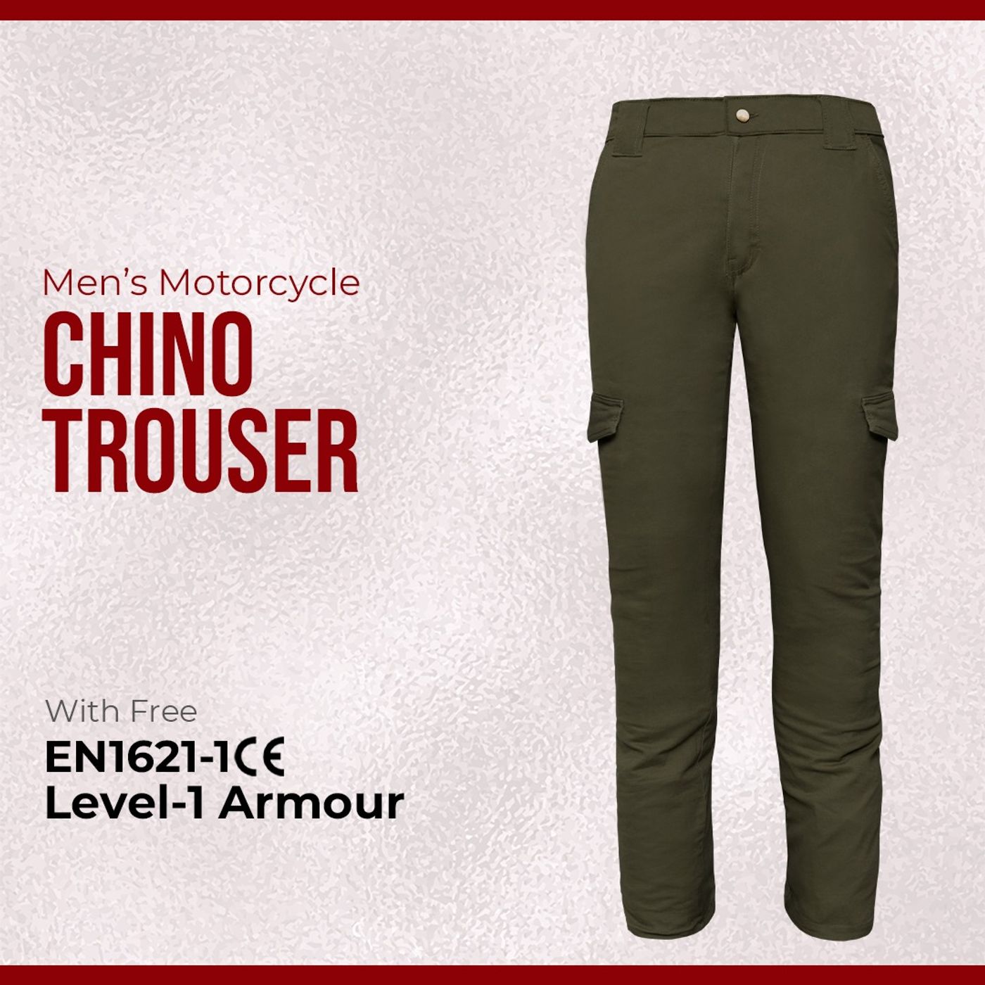 Men’s Motorcycle Cargo & Chino Trousers for Style and Safety episode artwork