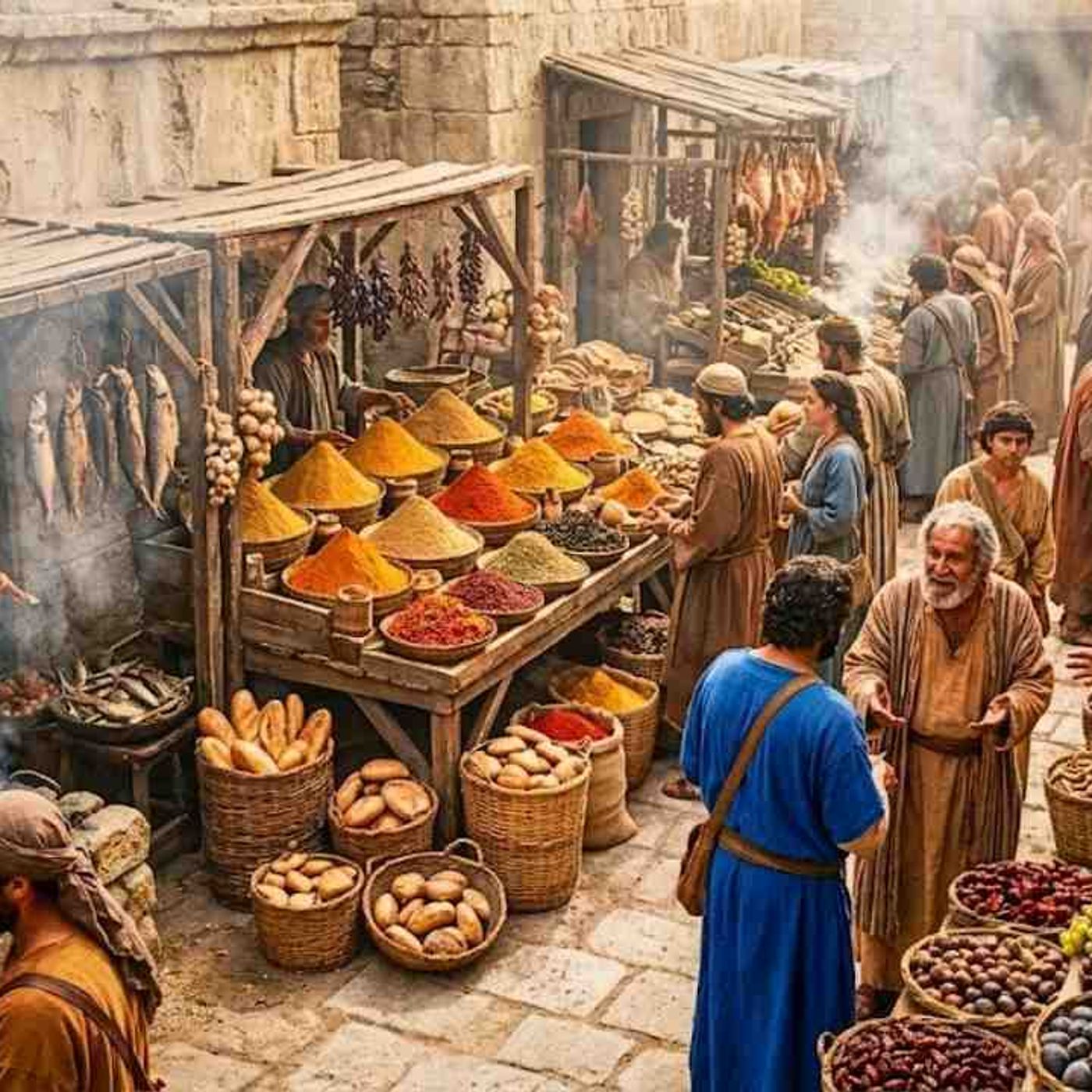What Was Food Like in Biblical Times_ What People Ate 2_000 Years Ago _ Bible Stories episode artwork