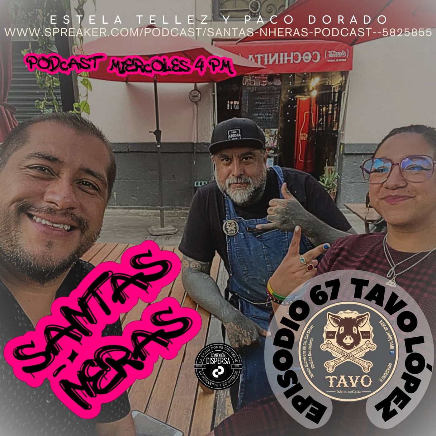 Santas Ñeras ep 67 28 Feb Tavo Lopez episode artwork