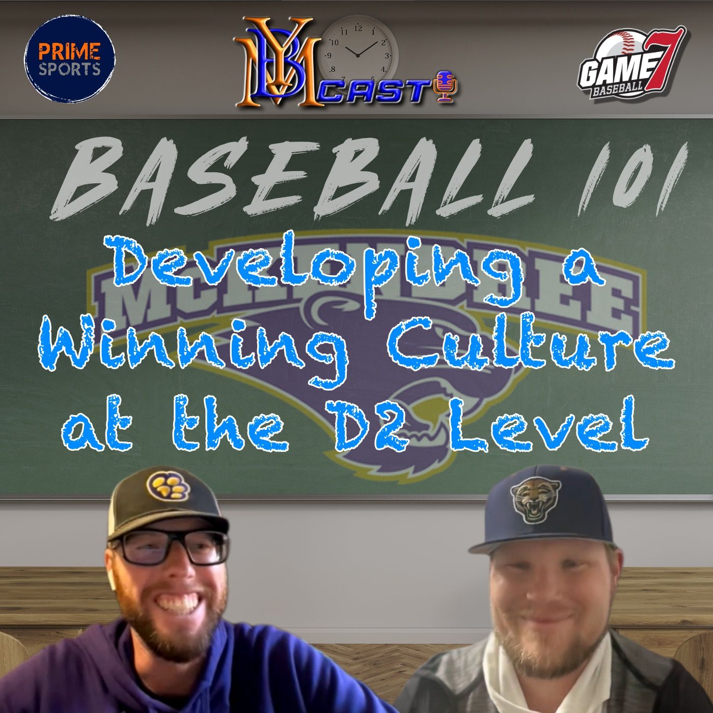 Developing a Winning Culture at the D2 Level w/ McKendree HC Tim Gurnow  | Baseball 101 | YBMcast episode artwork