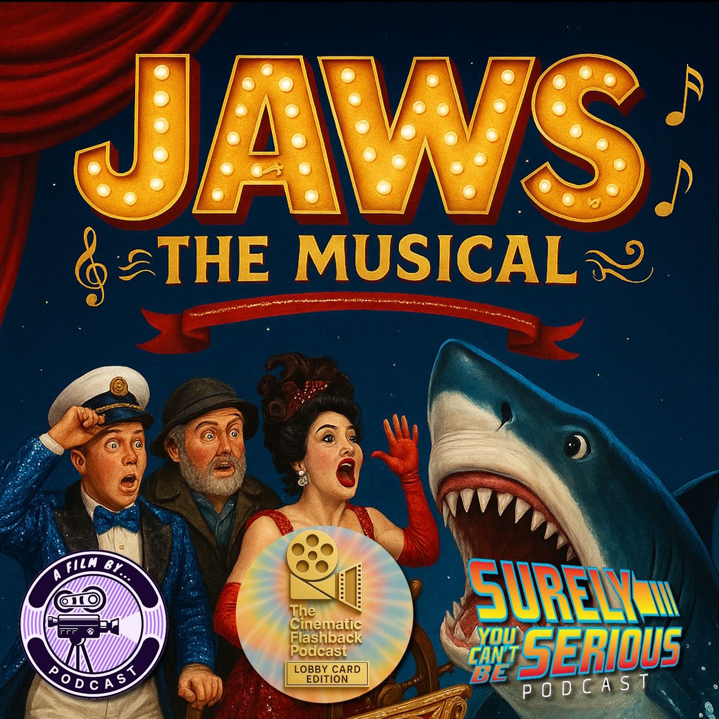 Jaws The Musical - Cinematic Flashback Lobby Card Edition