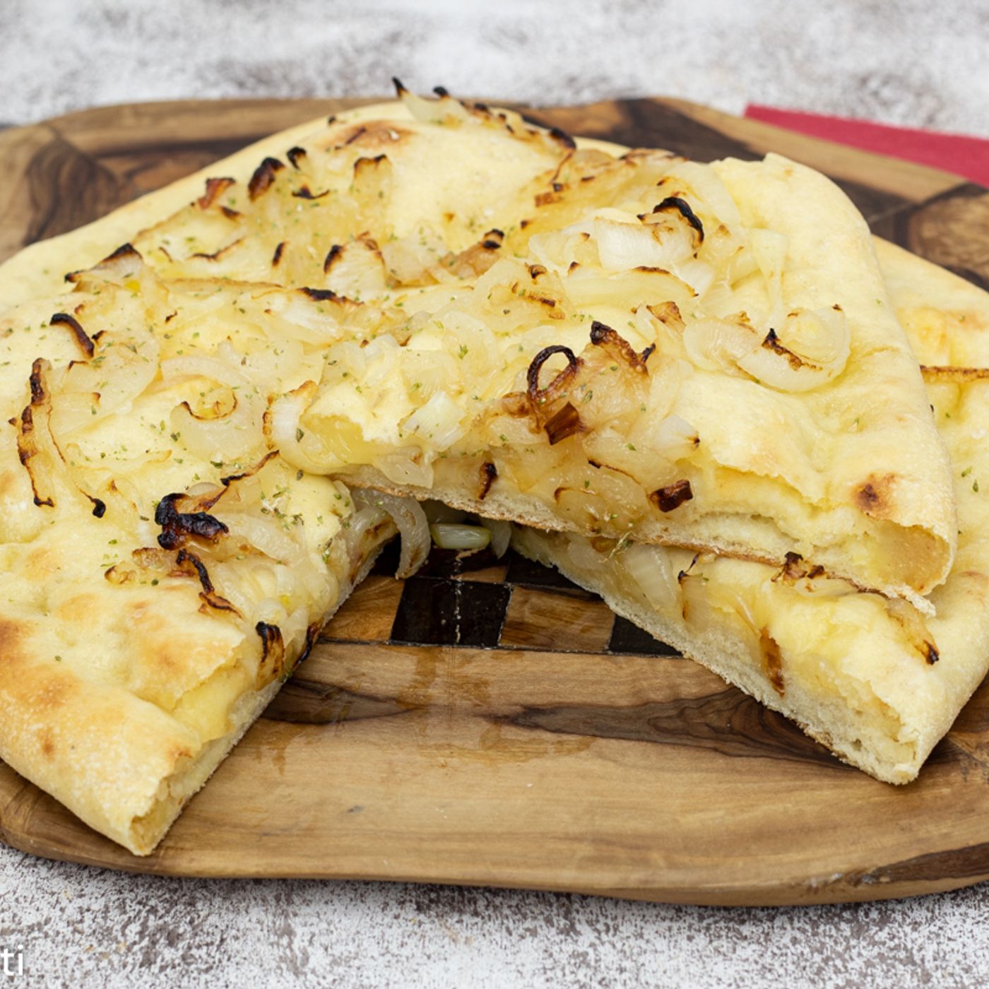 Focaccia con le Cipolle