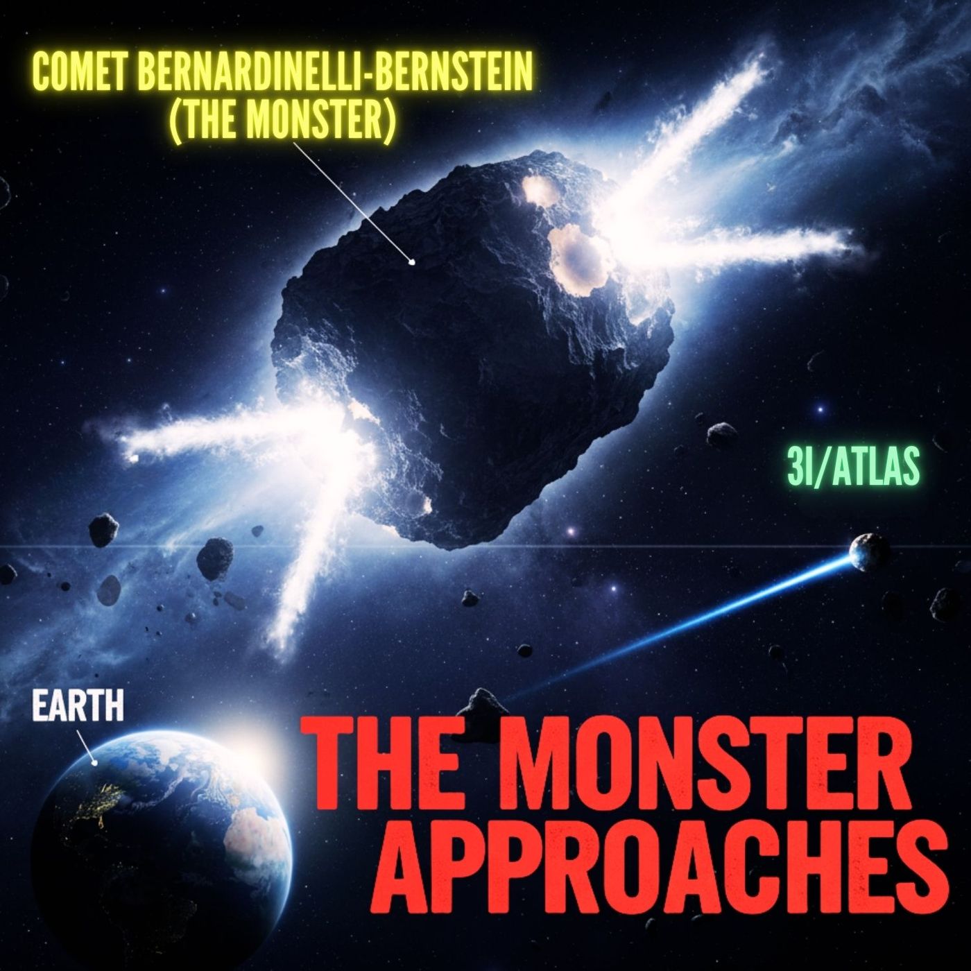 APPROACHING Earth: The MONSTER Comet Bernardinelli-Bernstein & 3I/ATLAS DEFY Science