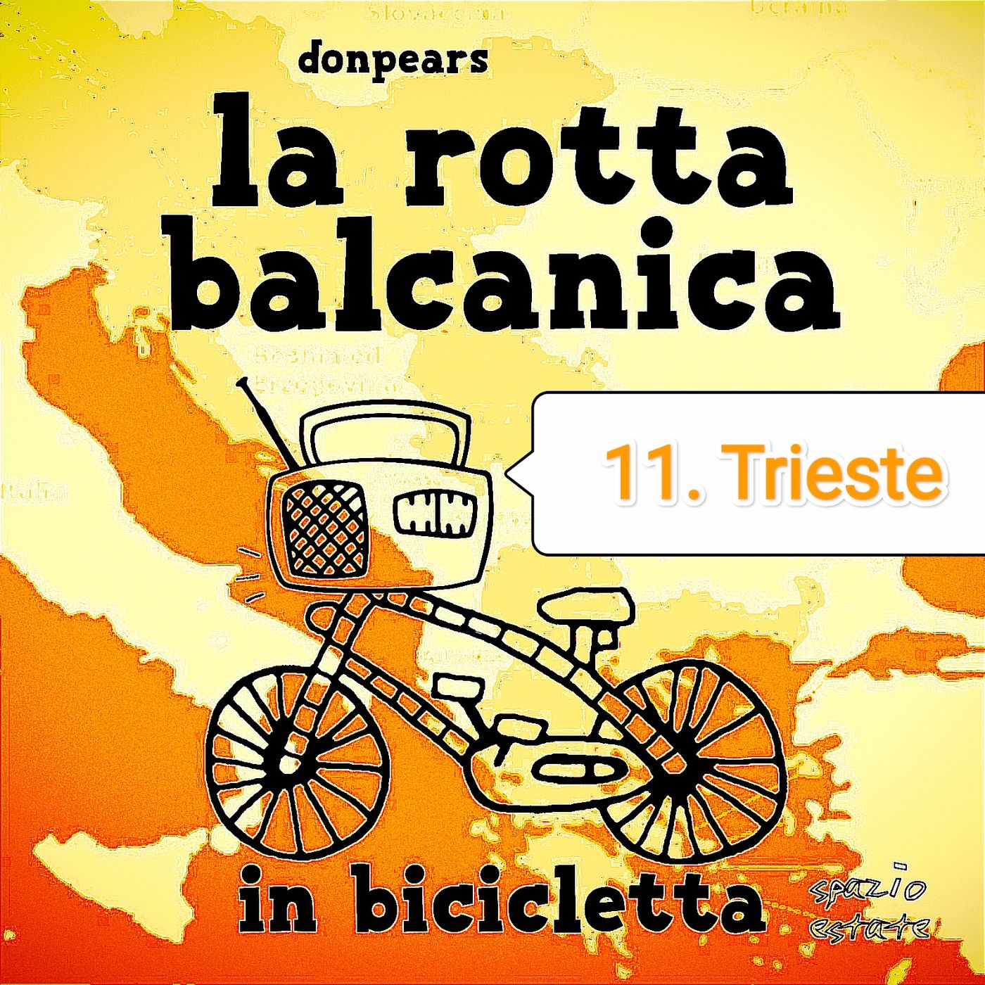 La rotta balcanica in bicicletta