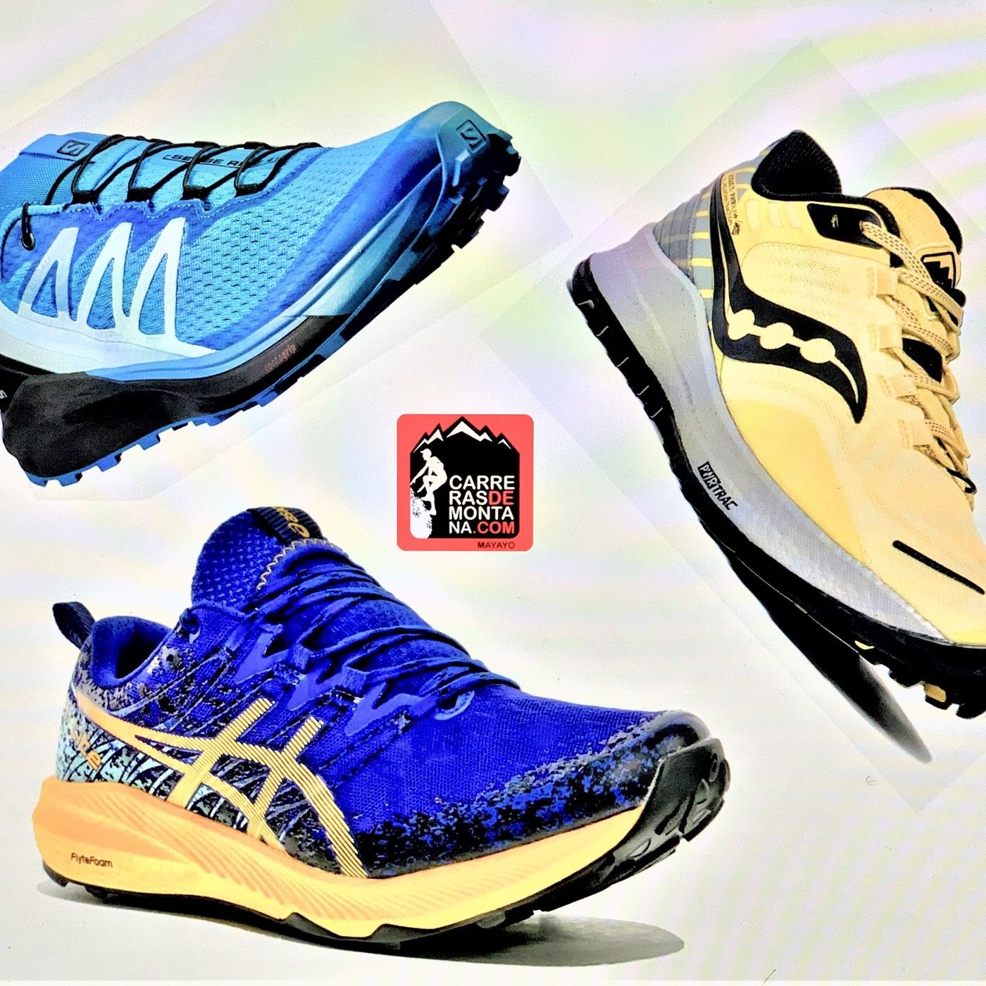 MEJOR ZAPATILLA TRAIL RUNNING 2021: SALOMON v. ASICS v. SAUCONY. Debate finalistas #premiospatron. Podcast trail running