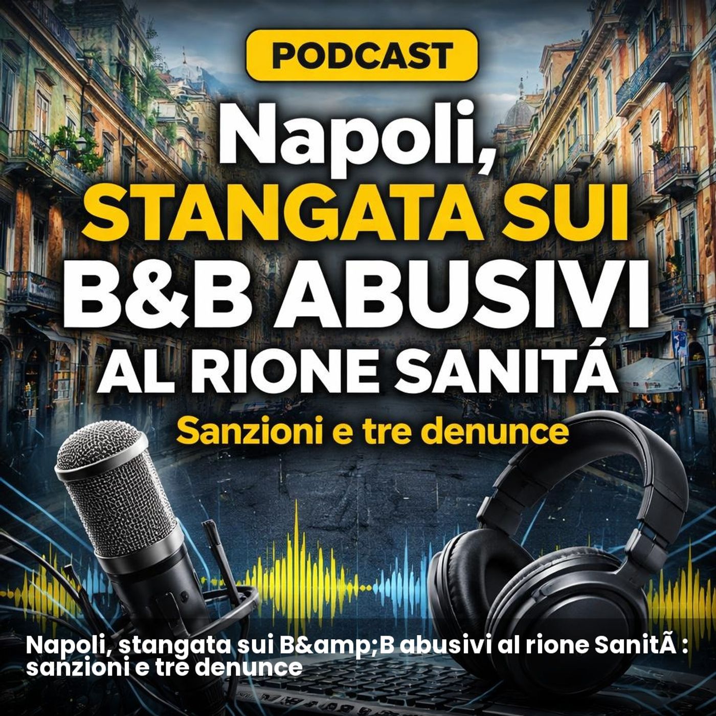 Napoli, stangata sui B&B abusivi al rione Sanità: sanzioni e tre denunce episode artwork