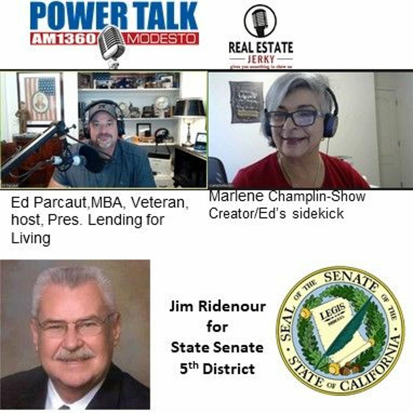 REJ 101020 Jim Ridenour CA Senate Dist 5