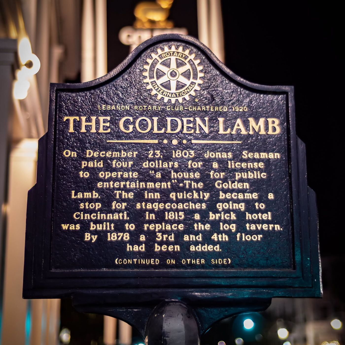 Ohio's Creepiest Haunts_The Golden Lamb_Lebanon_Delaware Veteran's Parade_102826