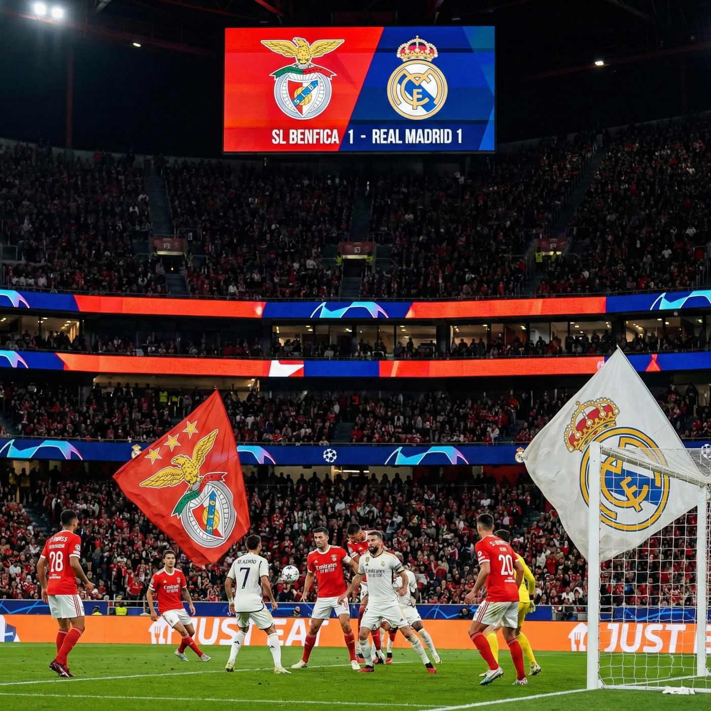 ⚽️ Benfica Stun Real Madrid in Historic Champions League Thriller