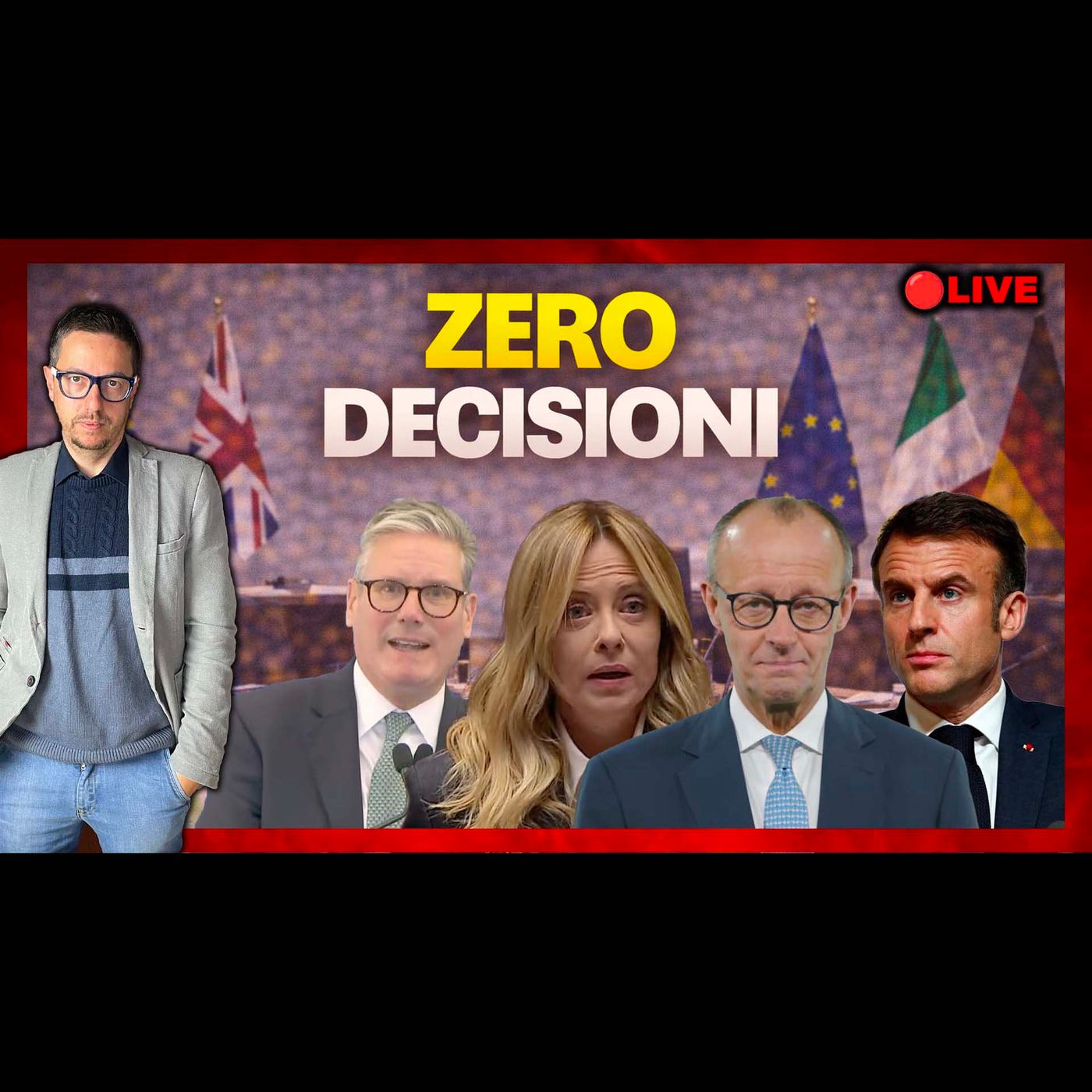 EUROPA SENZA STRATEGIA | RIUNIONE INUTILE DEI “VOLENTEROSI” | IRAN RICHIUDE LO STRETTO | Ep48🔴