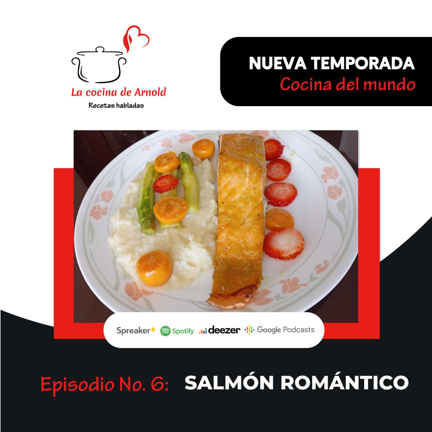 La cocina de Arnold, recetas habladas