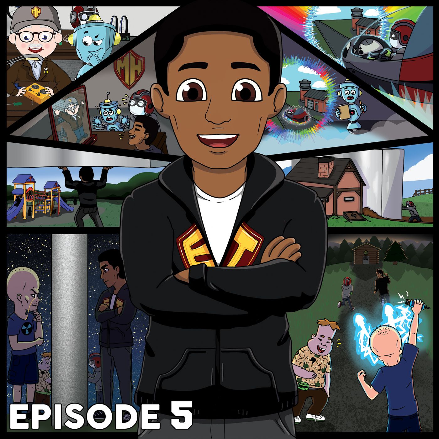 Ep. 5 - Captain EJ vs. The Knucklers (Superhero Story)
