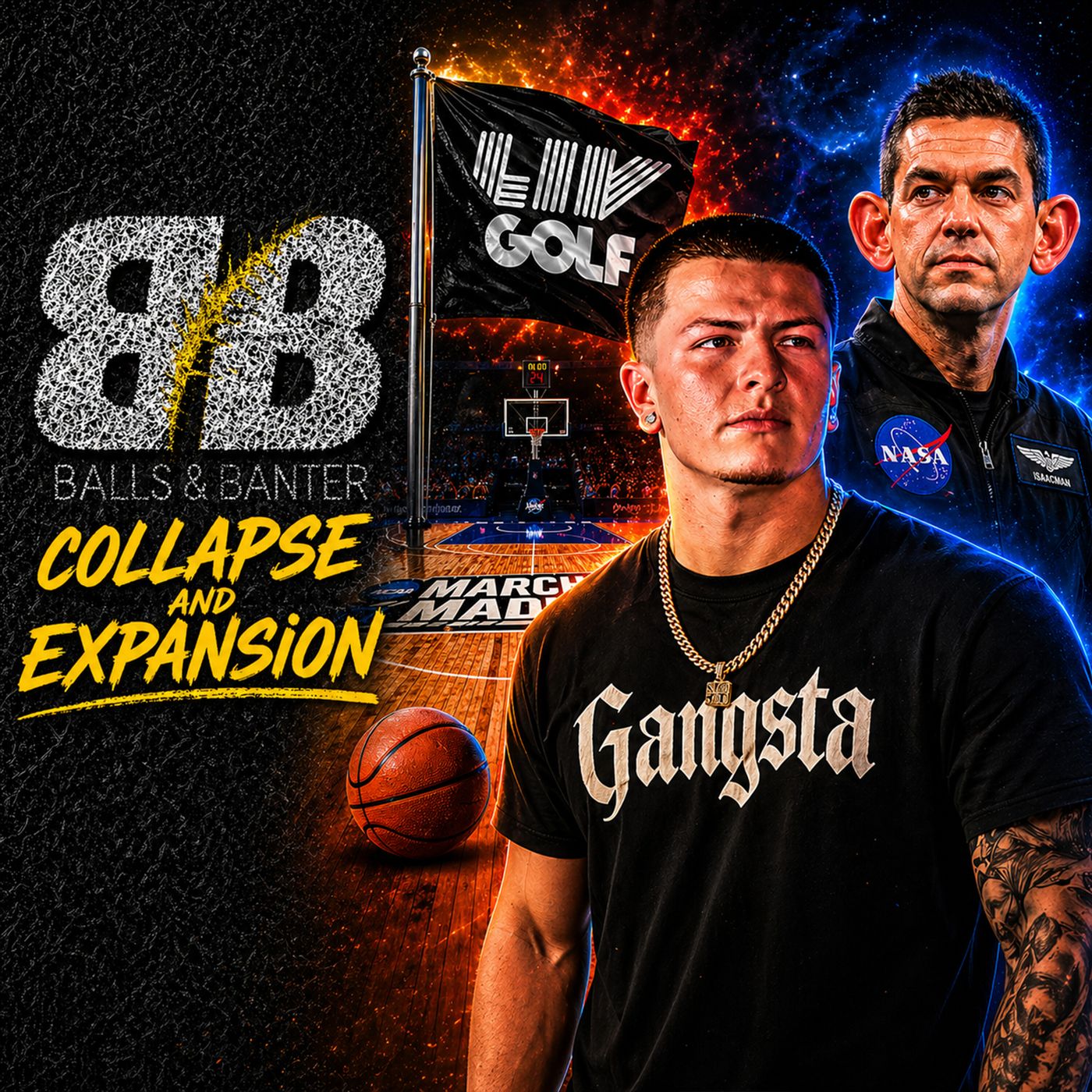 LIV Collapse, March Madness to Expand, and Pavia Can't Get Out of His Own Way | Balls & Banter episode artwork