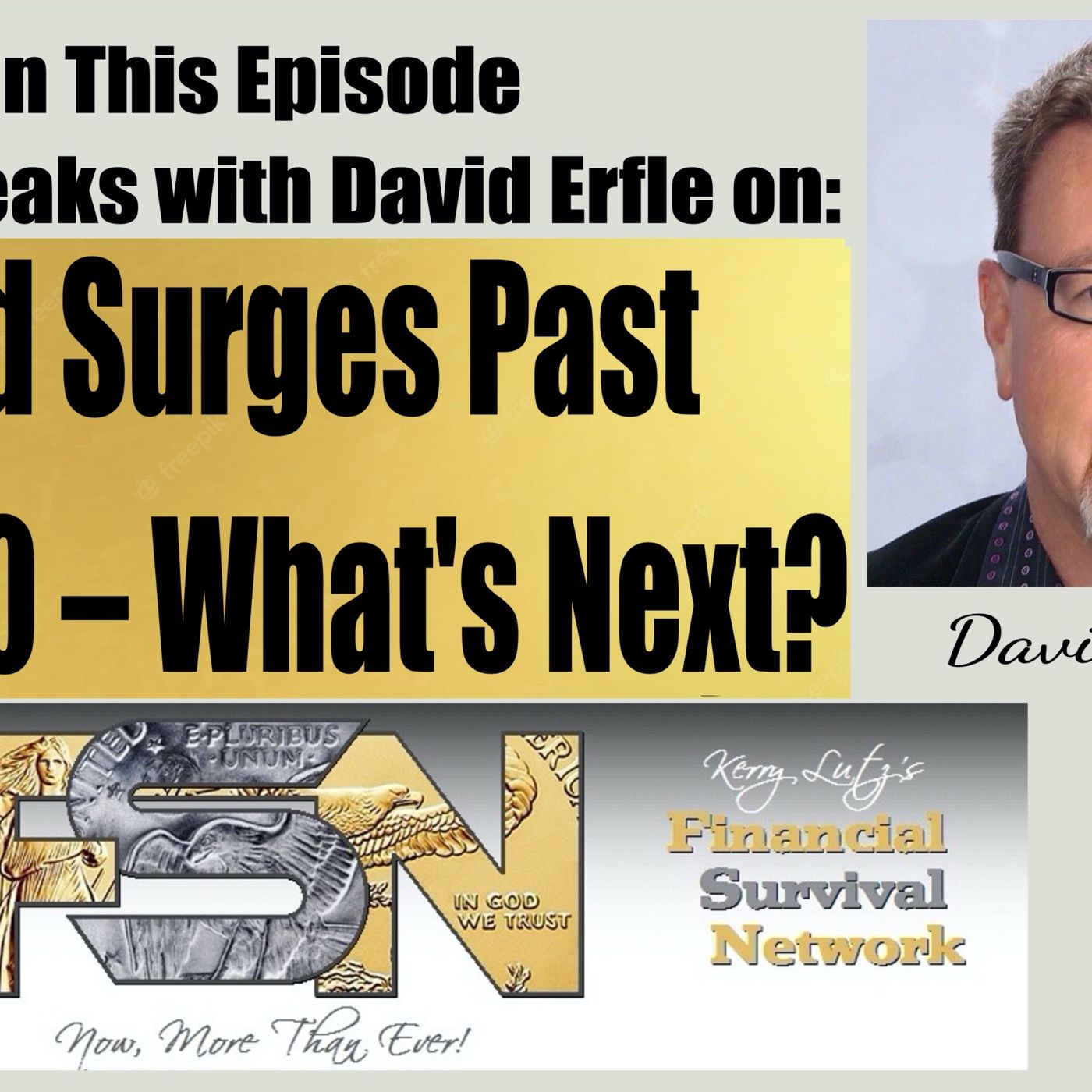 cover of episode Gold Surges Past $2,900 – What's Next? - David Erfle #6231