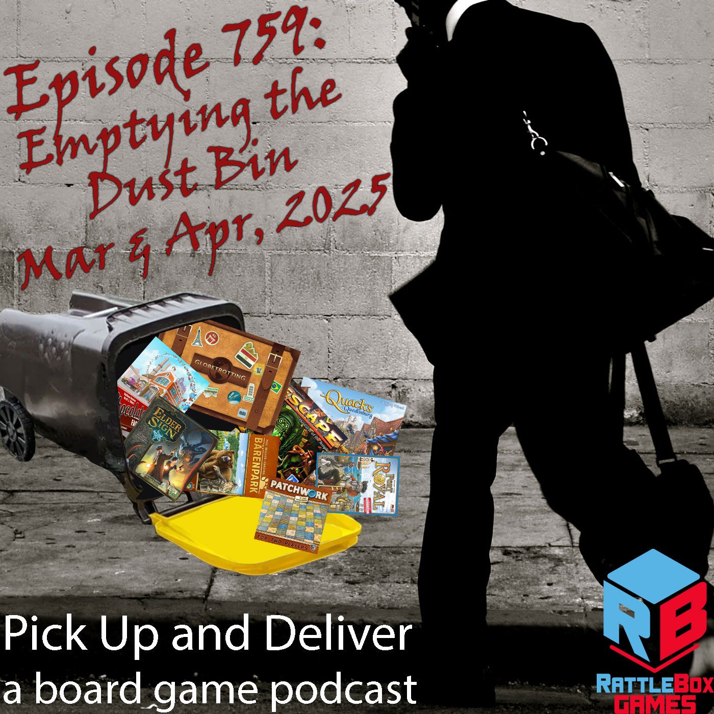 Emptying the Dust Bin, March & April, 2025