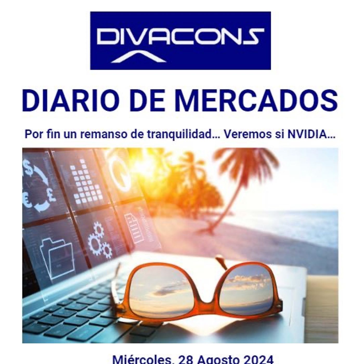PODCAST DIARIO DE MERCADOS Miércoles 28 Agosto episode artwork