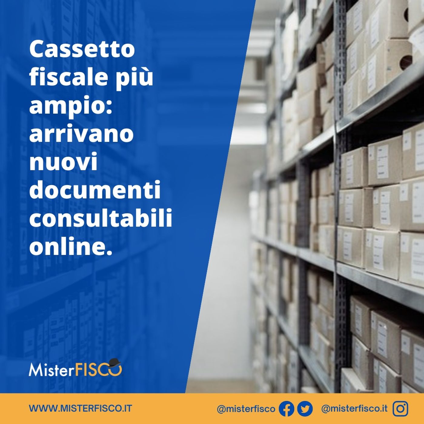 Cassetto fiscale più ampio: arrivano nuovi documenti consultabili online episode artwork