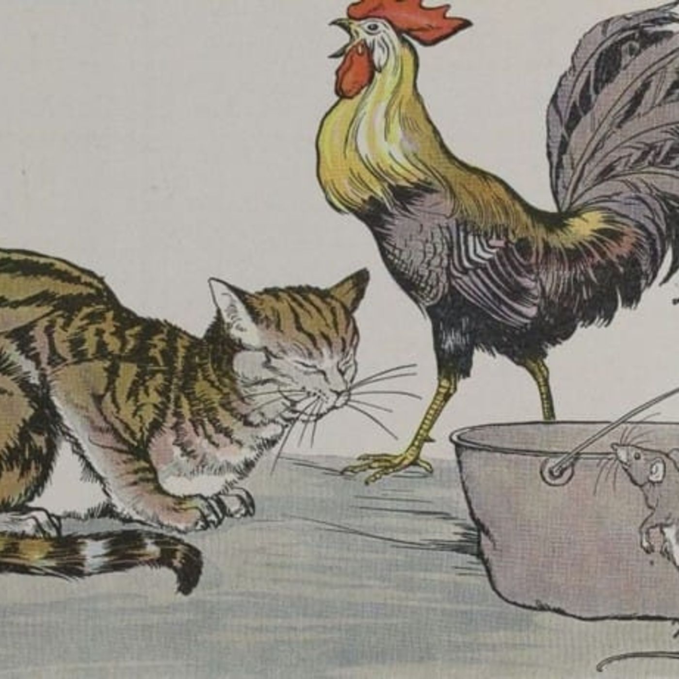 De Kat, de Haan en de jonge Muis | Aesopus Fabels episode artwork