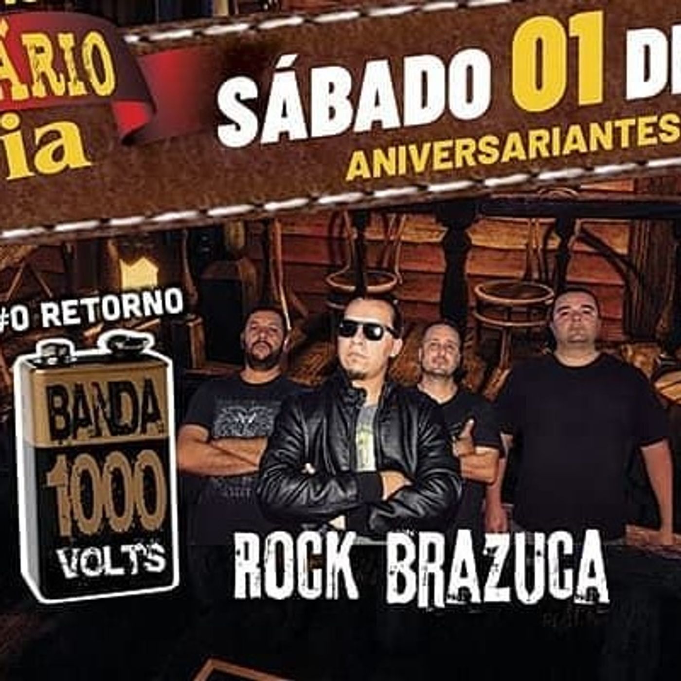 Banda 1000 Volts - Rock n Roça - 2015