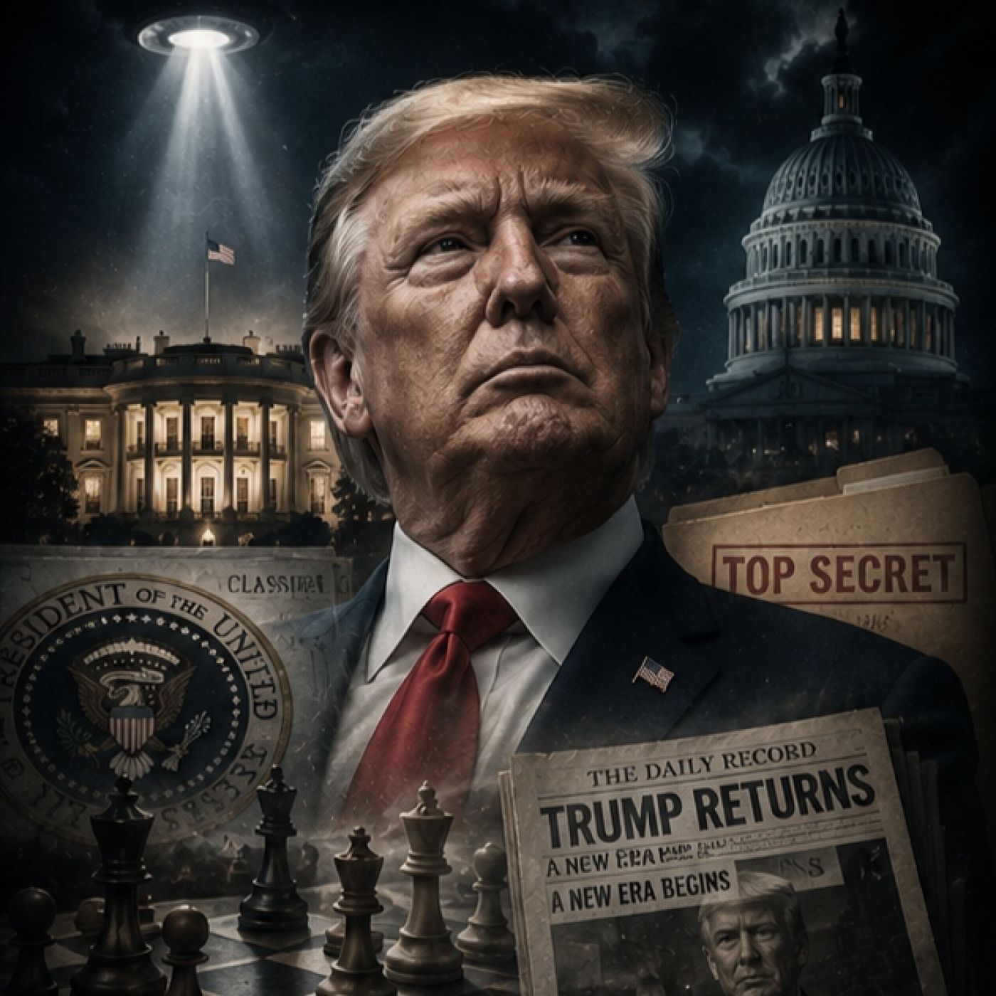 Voces del Misterio EXPRESS: Donald Trump: el hombre que cambió la política mundial; conspiración, vida y misterios episode artwork