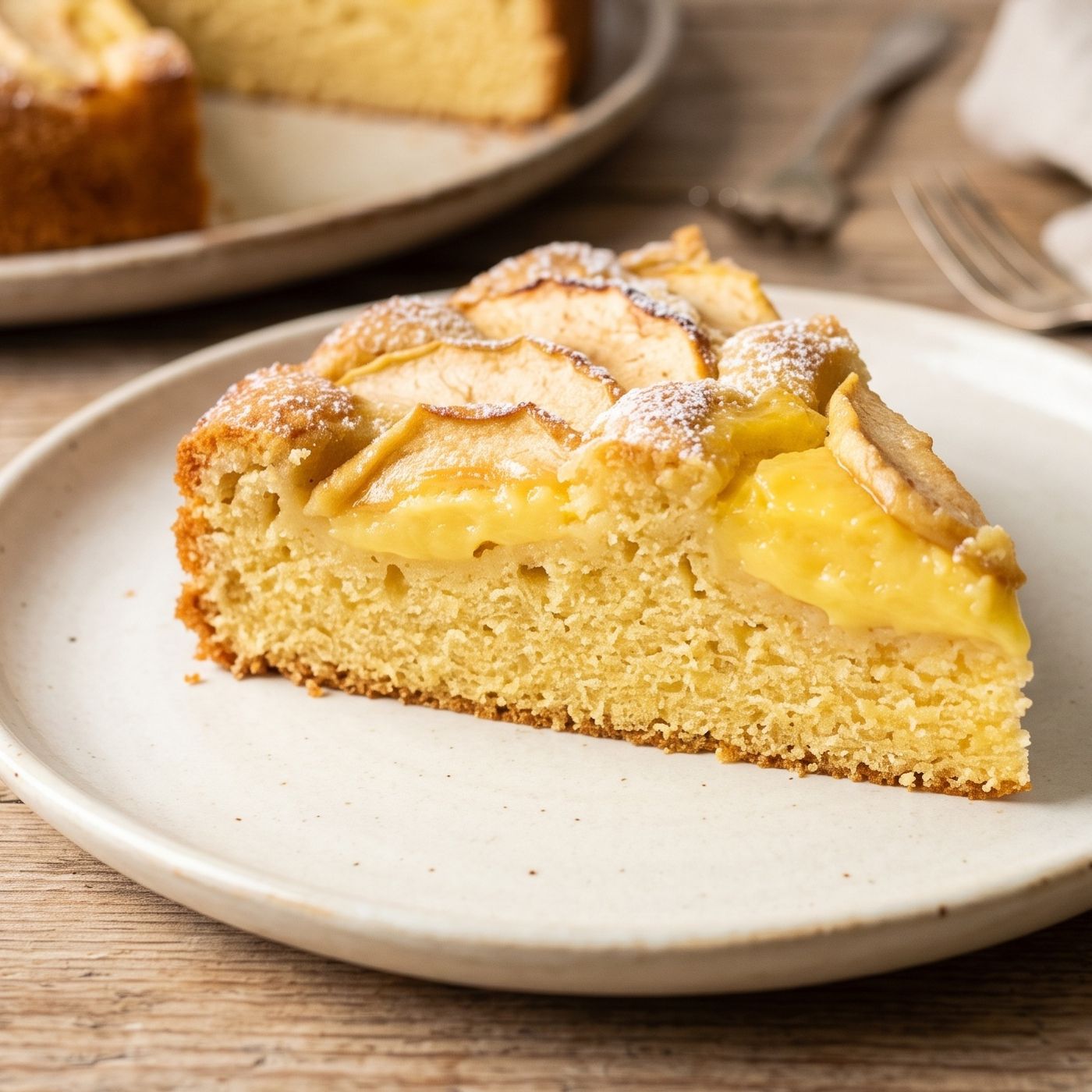 Torta Nua alle mele e crema: il trucco per un cuore goloso che non affonda in cottura! episode artwork