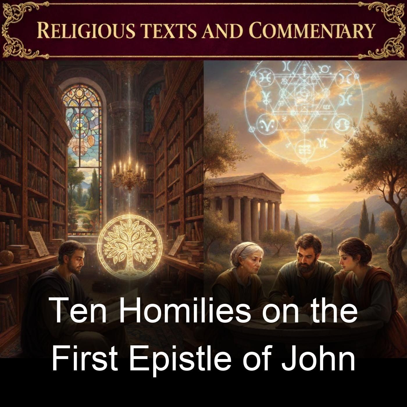 Ten Homilies on the First Epistle of John cover art