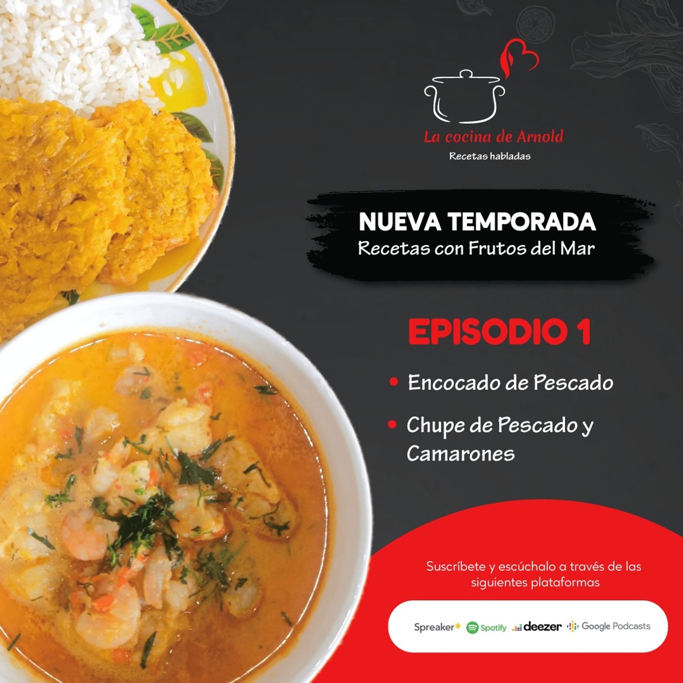 La cocina de Arnold, recetas habladas