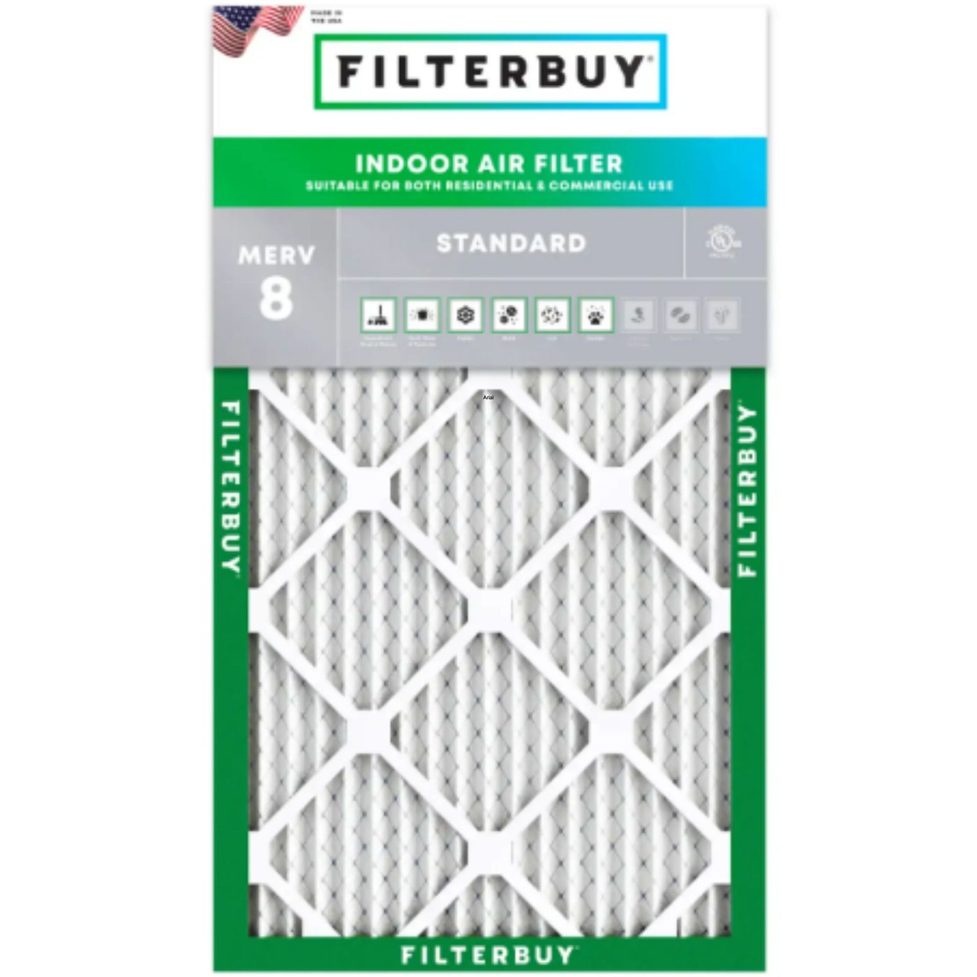 Best MERV 8 12x34x1 Furnace & HVAC Air Conditioner Filters