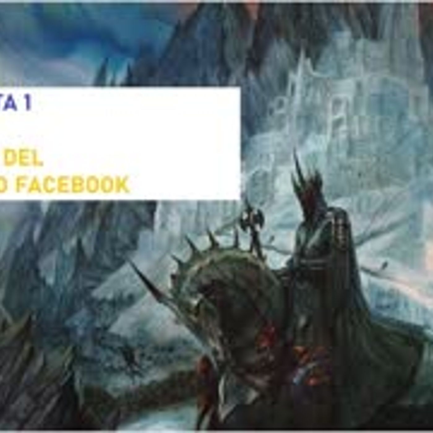 Quattro Chiacchiere a Mordor