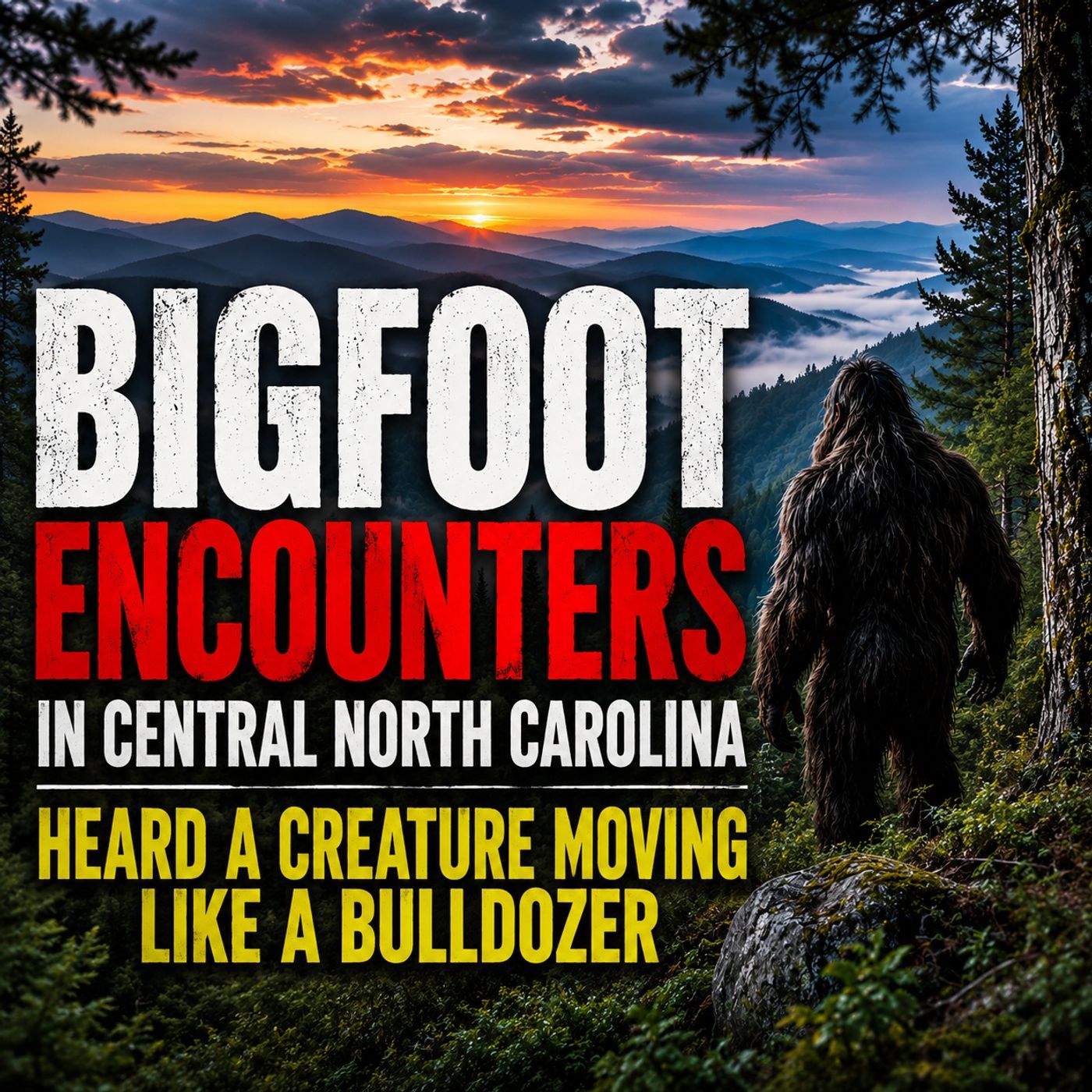 TERRIFYING BIGFOOT ENCOUNTERS IN THE UWHARRIE NATIONAL FOREST NORTH CAROLINA