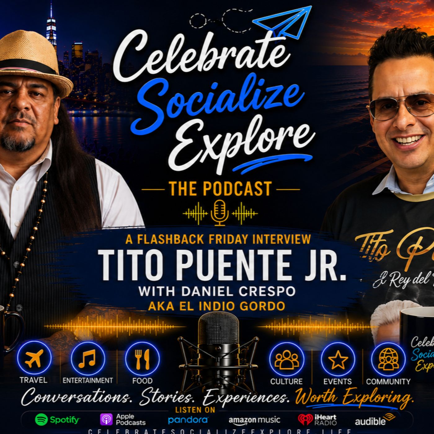 Flashback Friday: Daniel Crespo Talks Legacy with Tito Puente Jr. episode artwork