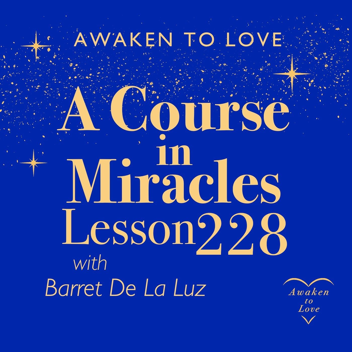 ACIM Lesson 228, God has condemned me not. No more do I, A Course in Miracles episode artwork
