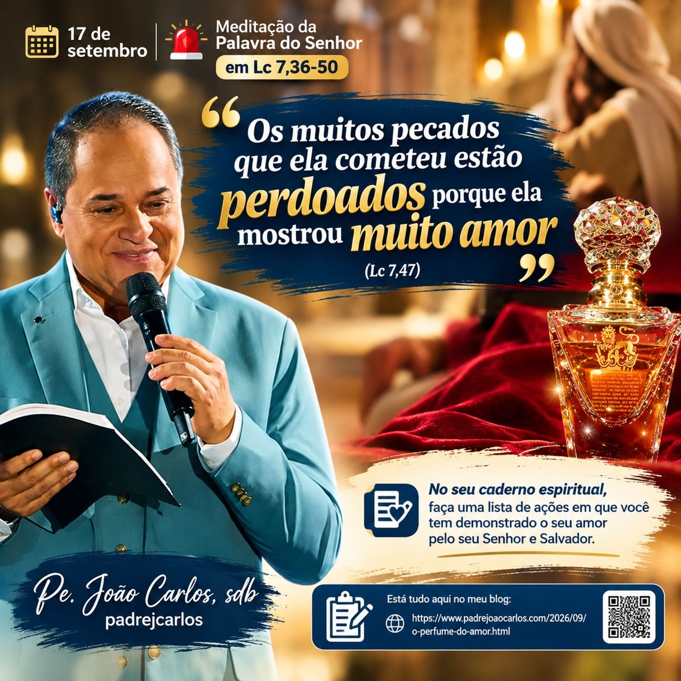 17 de Setembro - Meditação da Palavra do Senhor