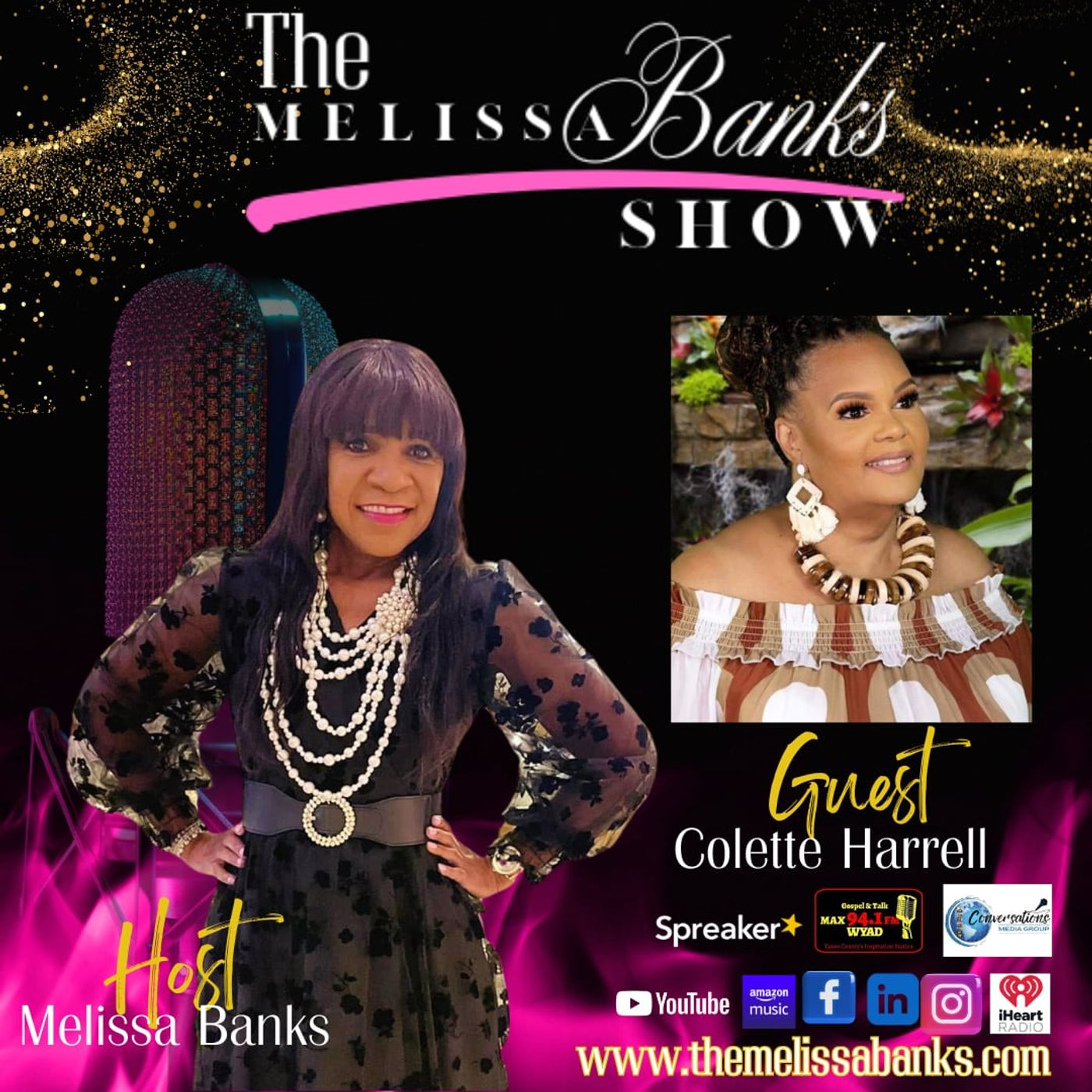 The Melissa Banks Show welcomes author Colette R. Harrell ~ #authorspotlight #interviewseries