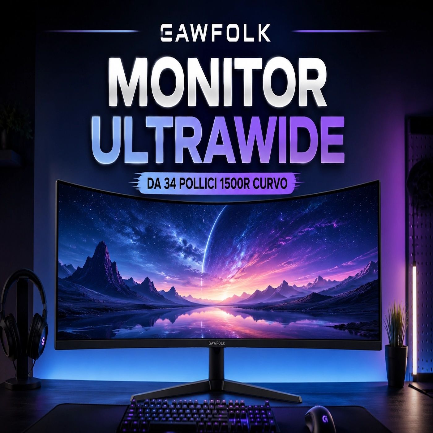 Gawfolk Monitor Ultrawide 34" in offerta a 201€ episode artwork