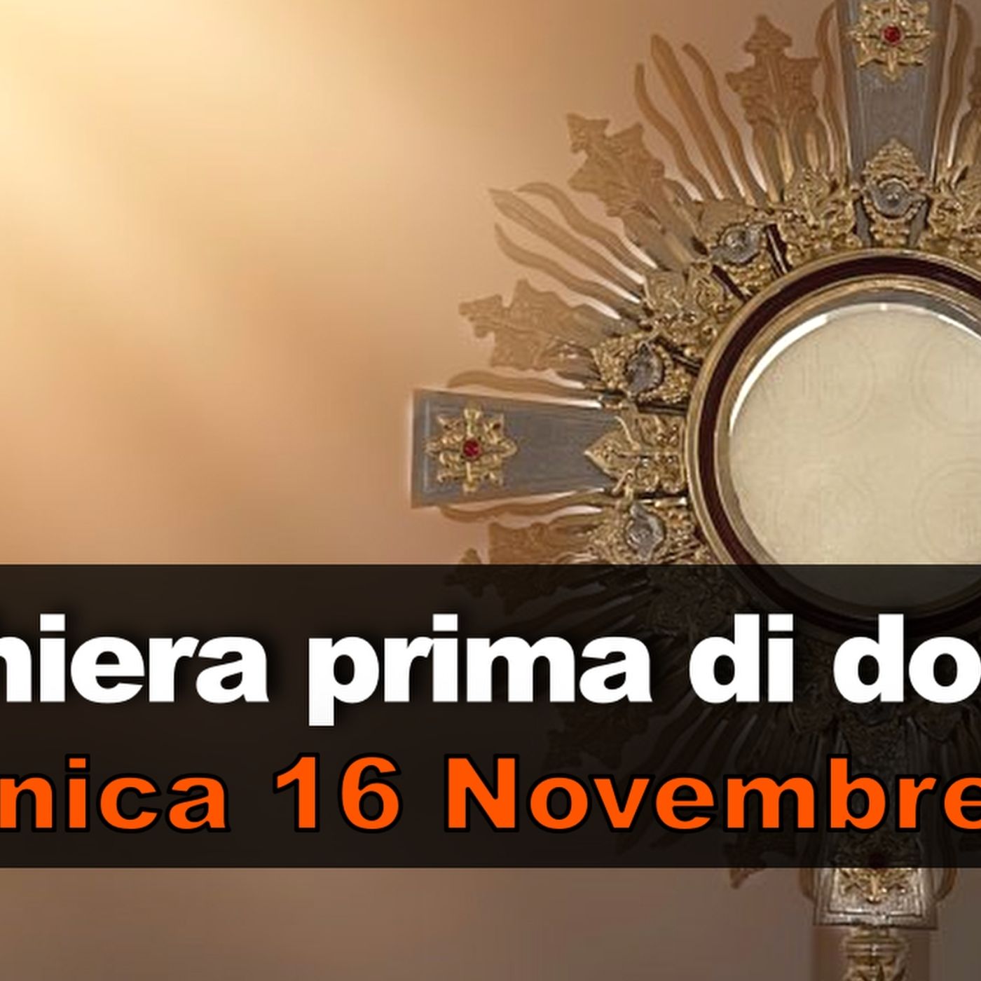 Preghiera prima di dormire DOMENICA 16 NOVEMBRE 2025 ❤️ Compieta dopo i Secondi Vespri XXXIII DOMENICA T.O. Preghiera prima di dormire DOMENICA 16 NOVEMBRE 2025 ❤️ Compieta dopo i Secondi Vespri XXXIII DOMENICA T.O.