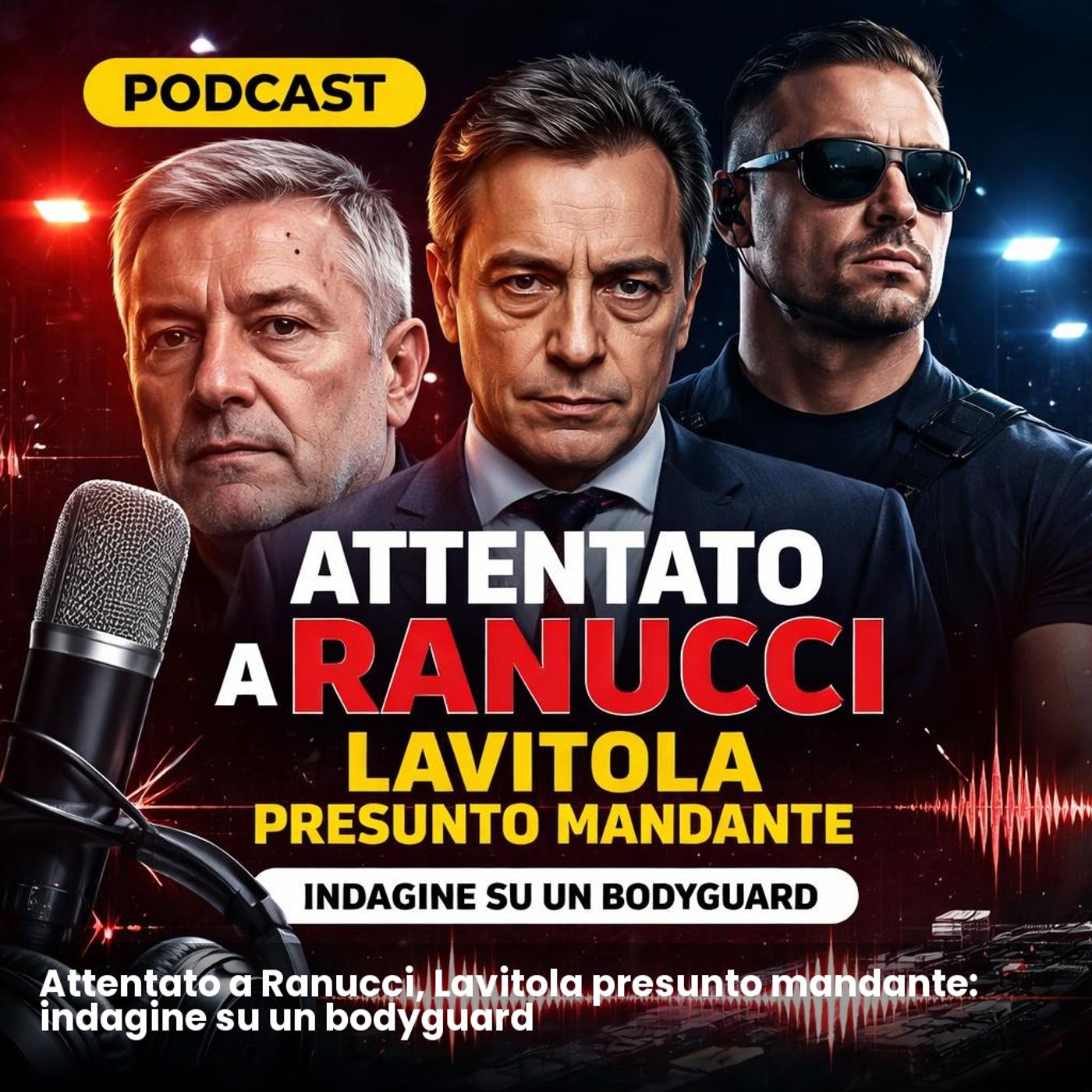 Attentato a Ranucci, Lavitola presunto mandante: indagine su un bodyguard episode artwork