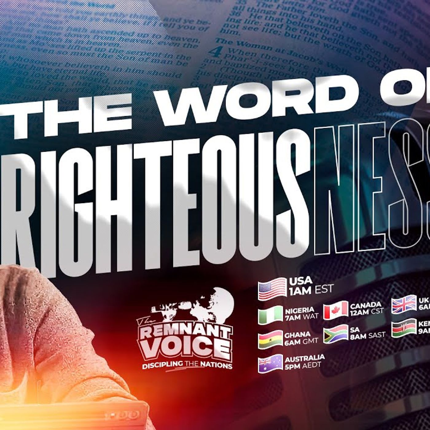 THE WORD OF RIGHTEOUSNESS 14 With Apostle Arome Osayi episode artwork