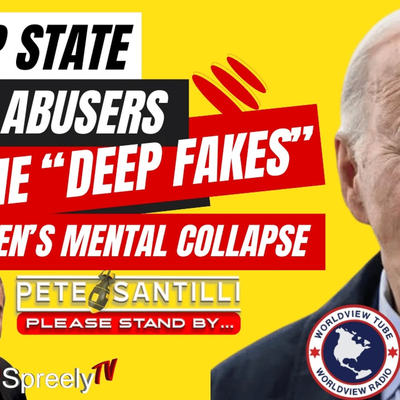 Elder Abusers Blame Biden Mental Collapse on “Deep Fake”  [The Pete Santilli Show #4110-8AM] episode artwork