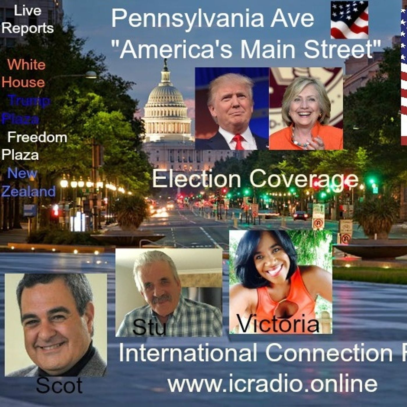 Final Election Broadcast Wash, DC, USA 2016: Stu, Victoria, Scot episode artwork