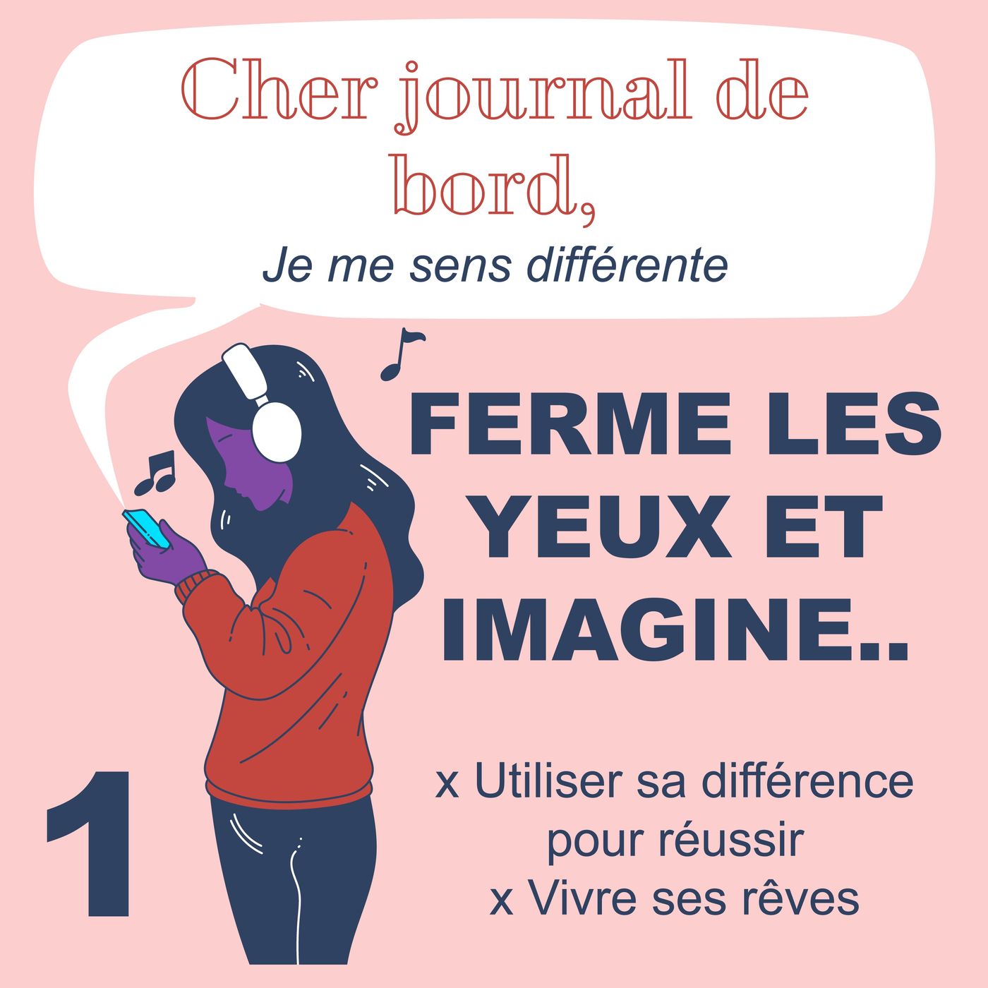 Cher journal, je me sens différente podcast artwork