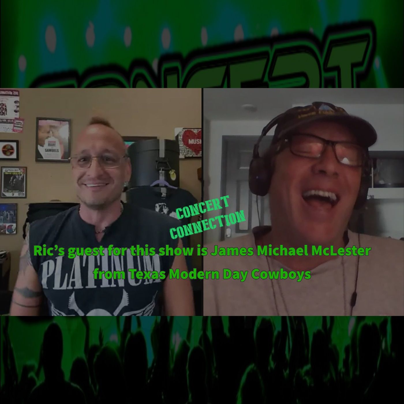 CC hosted by Ric Hare June 11, 2020 Ric’s guest for this show is James Michael McLester from Texas Modern Day Cowboys a tribute to TESLA episode artwork