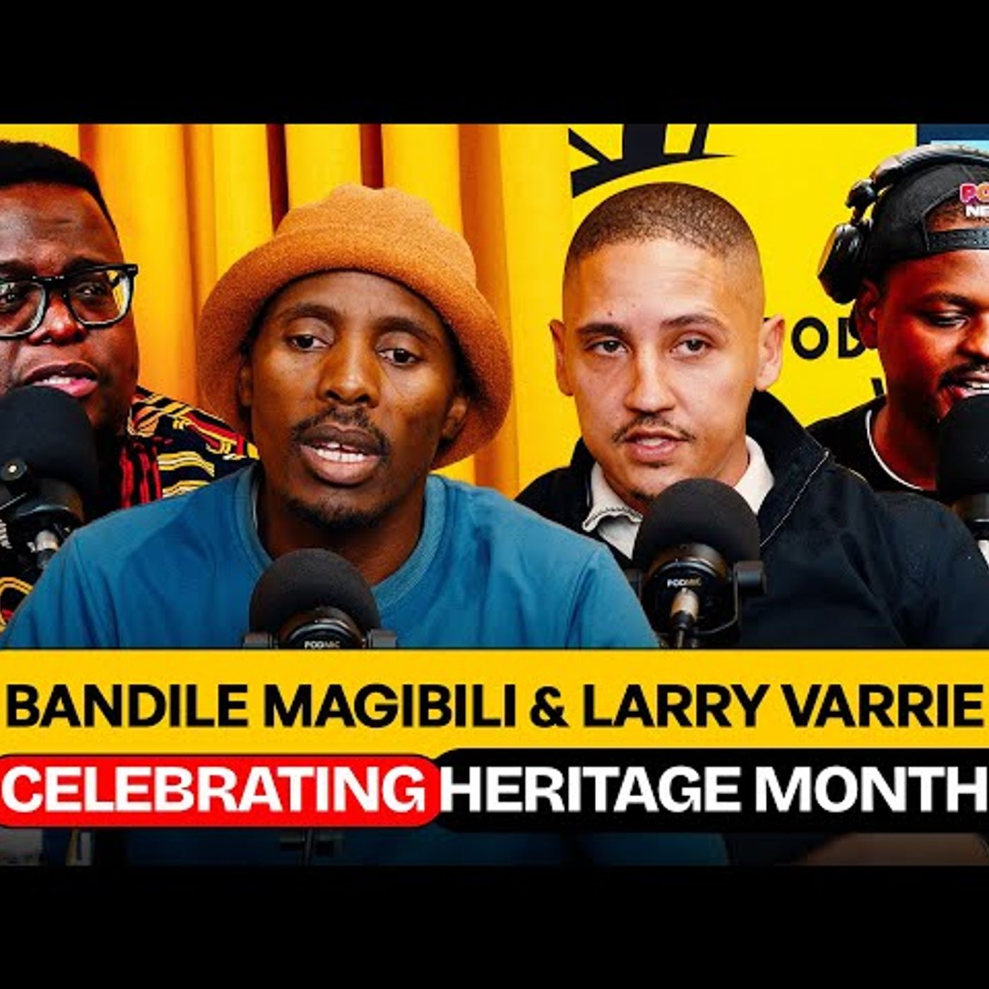 Larry on Khoisan People _ National Dialogue _ Bandile on SA Flag Designer _Zahara _ Deceased Estates episode artwork