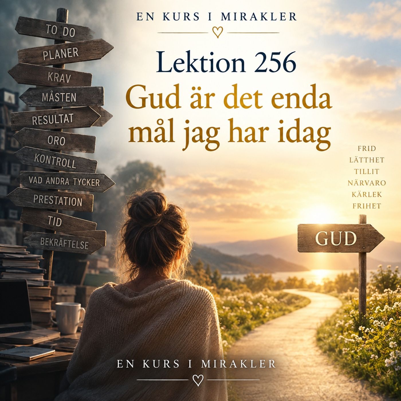 195 Släpp kontrollen och finn inre frid | Gud är det enda mål jag har idag | EKIM 256 episode artwork