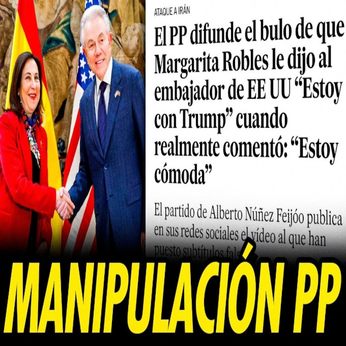 MANIPULACIÓN TOTAL: EL BULO DEL PP SOBRE MARGARITA ROBLES episode artwork