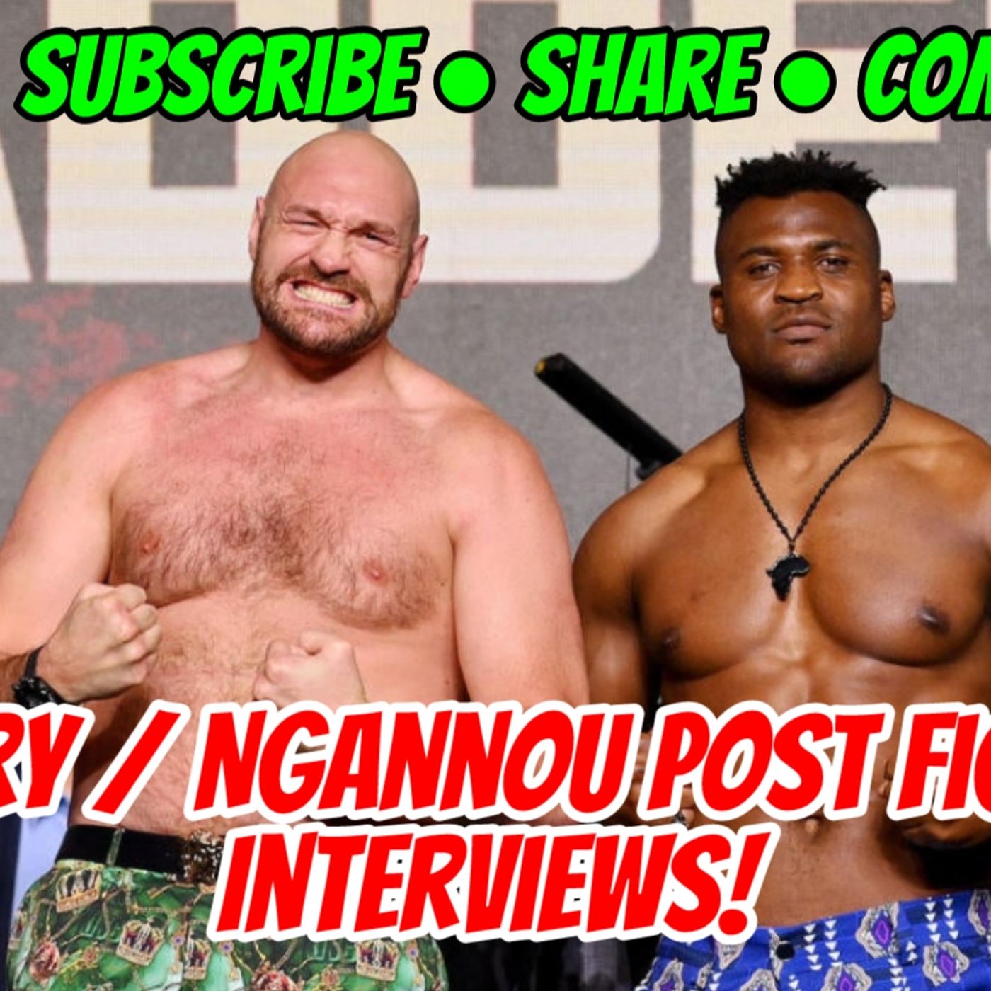 Tyson Fury and Francis Ngannou React To Split Decision! episode artwork