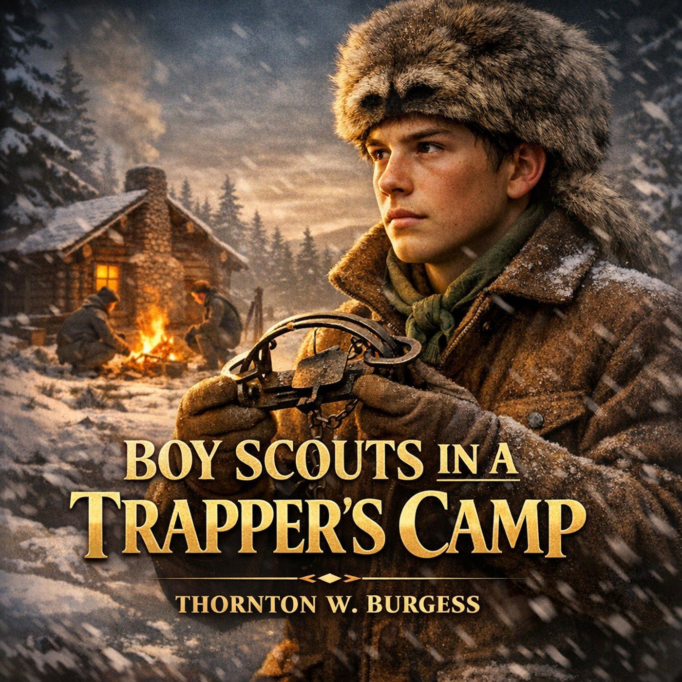 🟡 Boy Scouts in a Trapper's Camp (Full Audiobook) | Thornton W. Burgess episode artwork