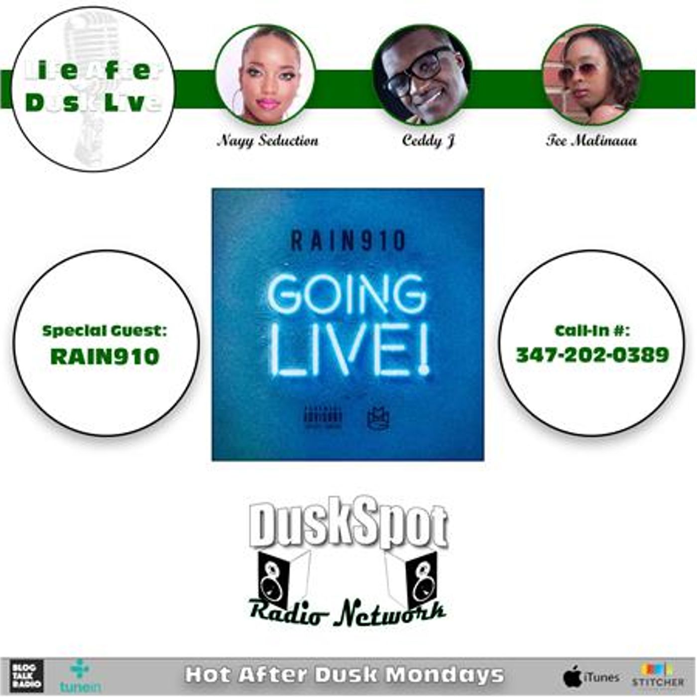 Hot After Dusk Live - MMG Artist RAIN910 episode artwork