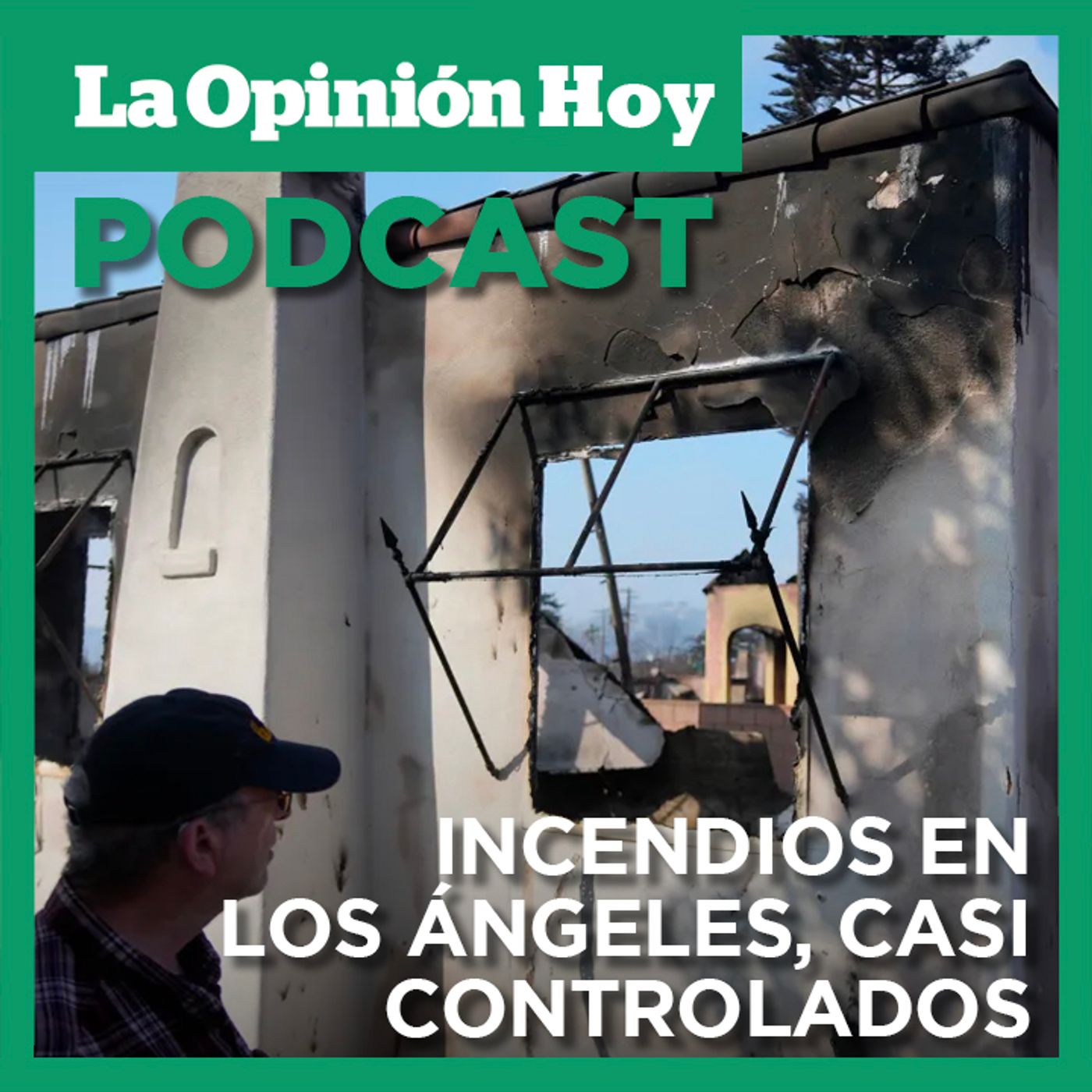 Buena noticia: el fuego en el sur de California está bajo control.