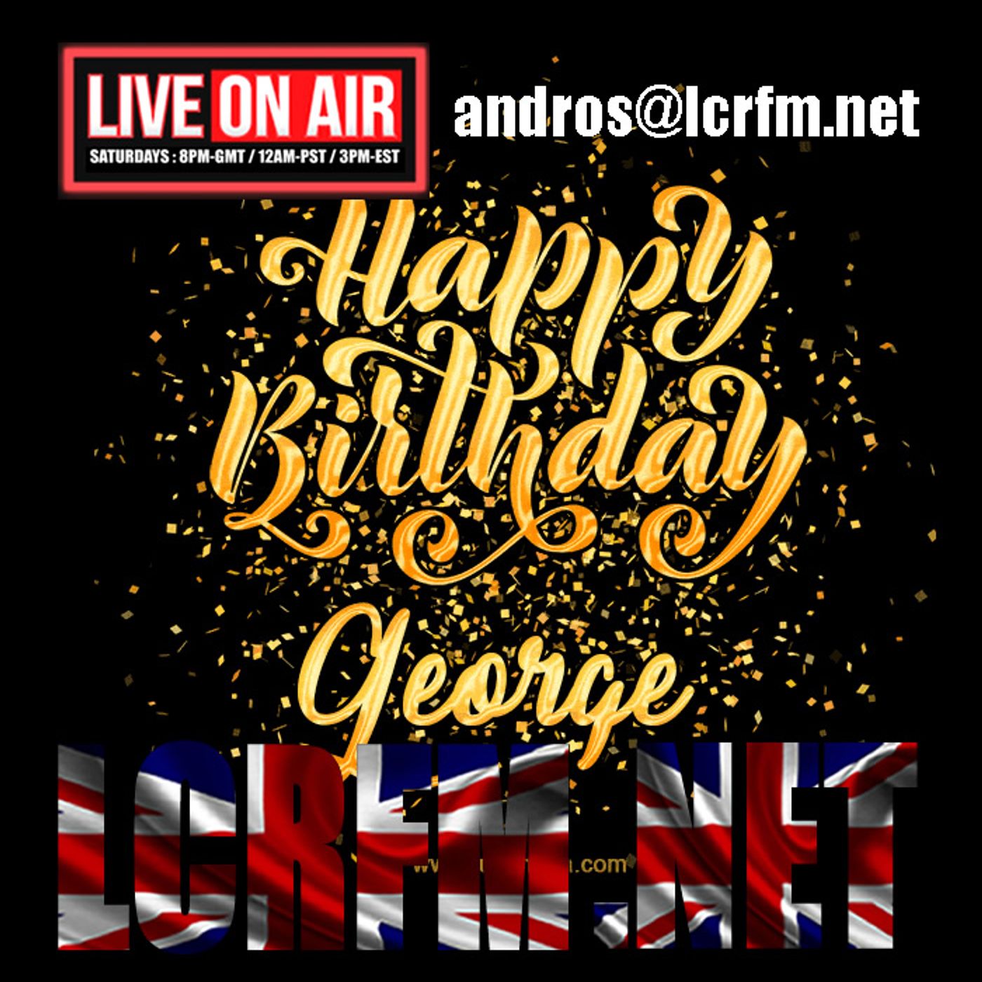"JUST GEORGE" on LCRFM.net